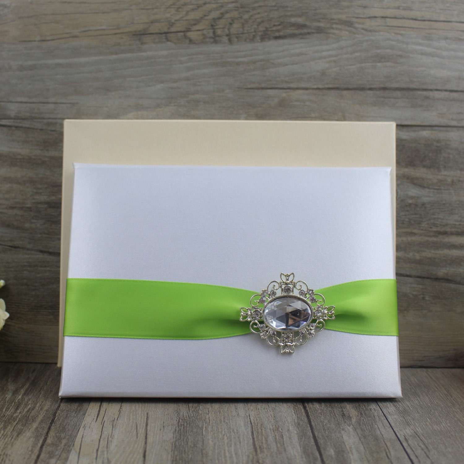 Silk Invitation Card With Paper Box Beautiful Invitation Customized